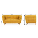 Dijon sofa dwuosobowa